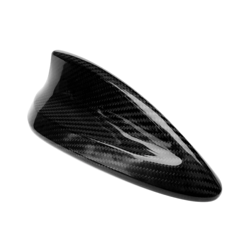 Real DryCarbon Fiber For BMW M2 M3 M4 12345 Series X1 X3 F22 F30 F34 F80 F87 F32 F36 F82 G11 G20 G12 G30 Shark Fin Antenna Cover