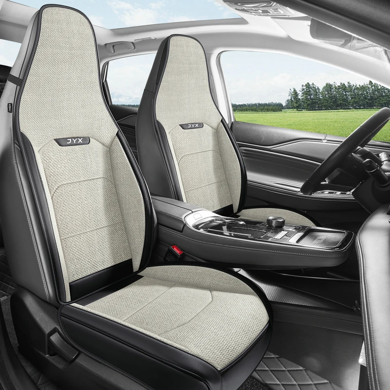 two-piece-set-of-front-one-piece-car-seat-cushions-made-of-linen-suitable-for-all-seasons-and-applicable-to-one-piece-seats