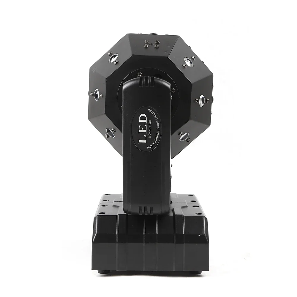 RGBW LED レーザー移動ヘッドステージライト新しい DMX DJ ディスコパーティー効果照明