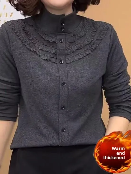 

Женский базовый топ Korean Faion Thiened Long Sve, теплый топ Sli Design, повседневный облегающий топ на осень и зиму