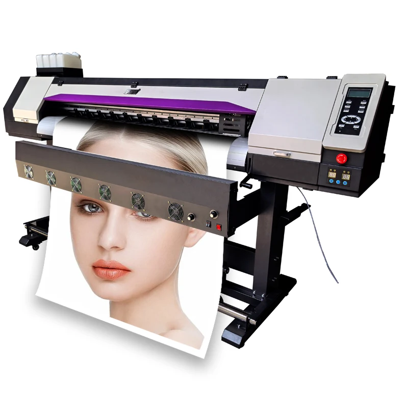 High speed wide format I3200 head eco solvent advertising  inkjet printer plotter banner flex printing machine