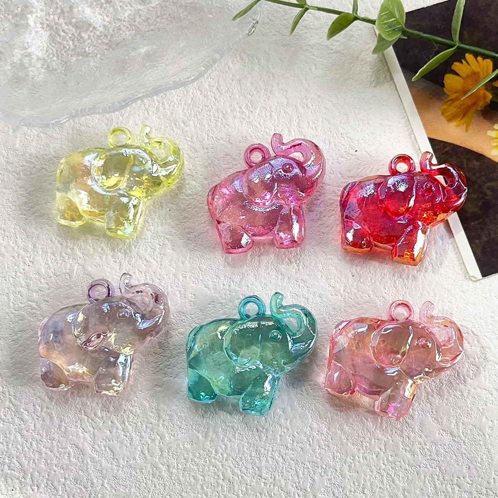 

Cordial Design 36*37mm 100Pcs Hand Painted Elephant Bag Charm / Acrylic / Handmade Jewelry Components #20370