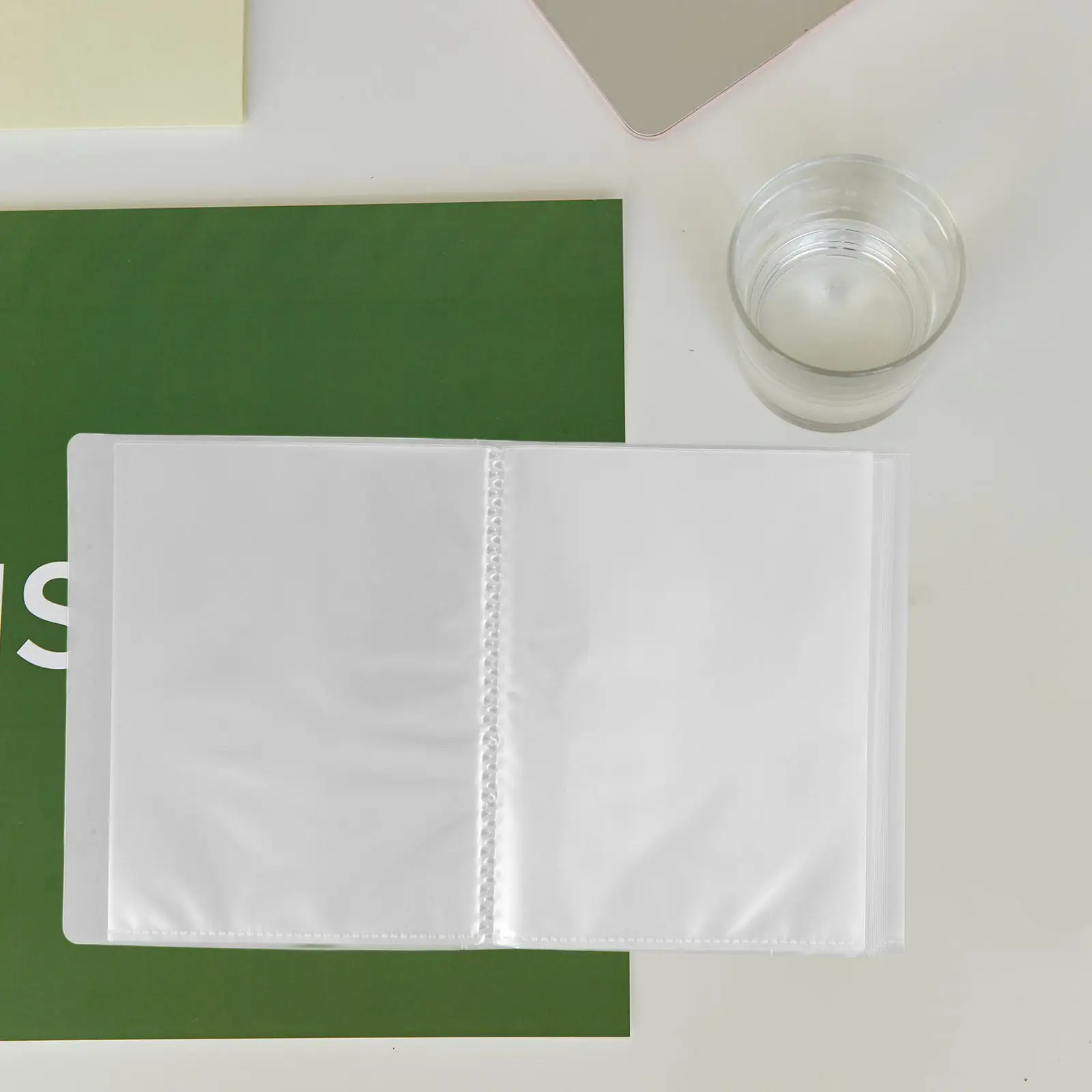 

Органайзер для хранения трафаретов для шелкографии, большая вместимость, белый пластиковый папка-книга, органайзер для демонстрации трафаретов для рисования