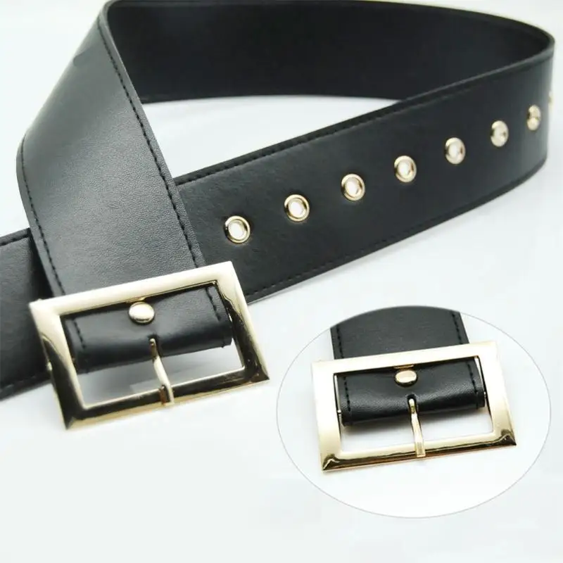 

39BD Adult Christmas Santa Waist Belt Wear-Resistant Belt for Cosplay Costume Decor