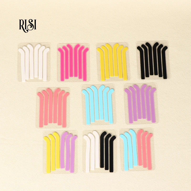 RISI Lash Lift Rods Pads Ribbon Eyelashes Silicone Lash Lifting Accessories Newest Reusable Lash Ribbons For Eyelash Extensions