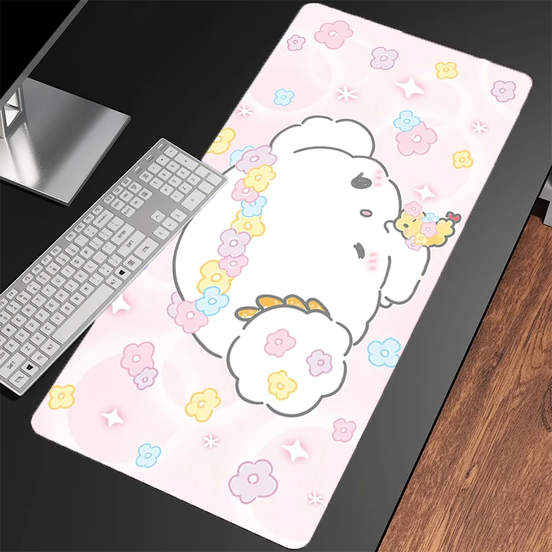 애니메이션 게임 스피드 마우스 패드 Cogimyun 특별히 설계된 대형 XXL 게이머 캐비닛 마우스 매트 키보드 마우스 패드 컴퓨터 책상 매트