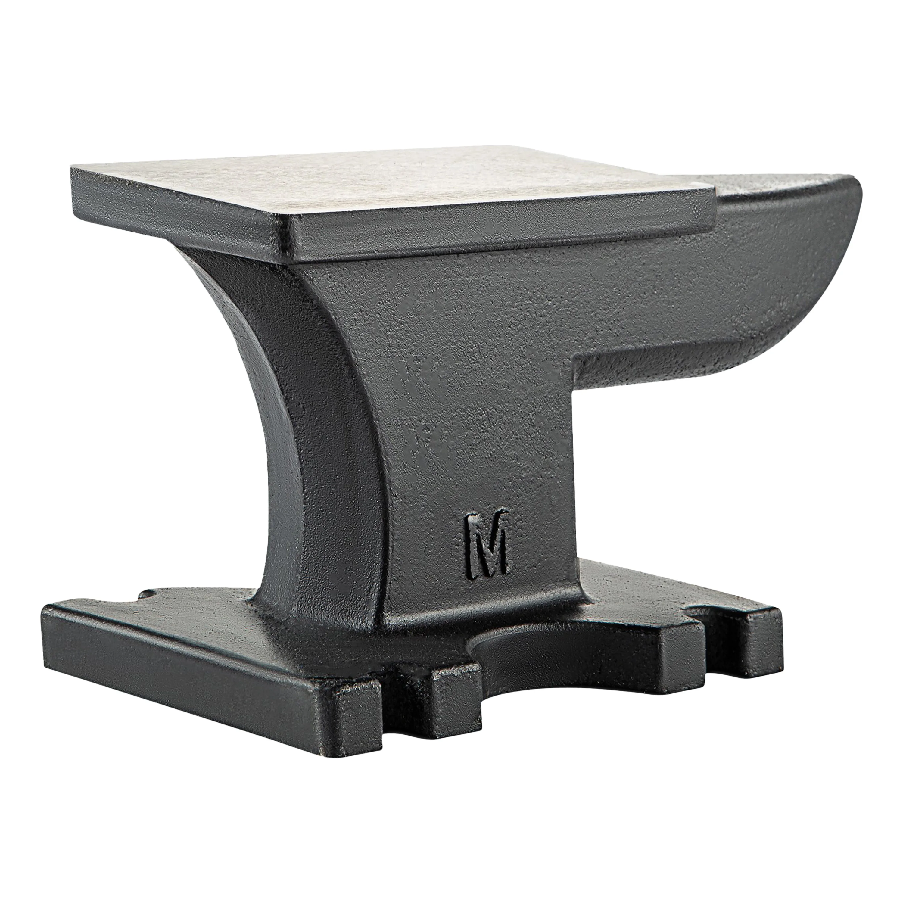 

Cast Iron Anvil,22lbs Single Horn Anvil 6.7 x 3.5 inch Counterop and Stable Base, High Hardness Rugged Round Horn Anvil