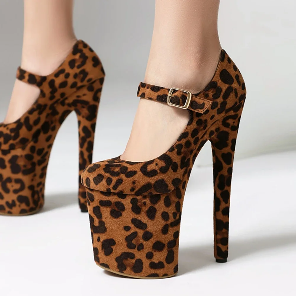 

Женские сандалии, летние сандалии с закрытым носком, толстая подошва, тонкий каблук, леопардовый узор, вечерние модельные свадебные туфли, пикантная рабочая одежда на одной пуговице 196-8