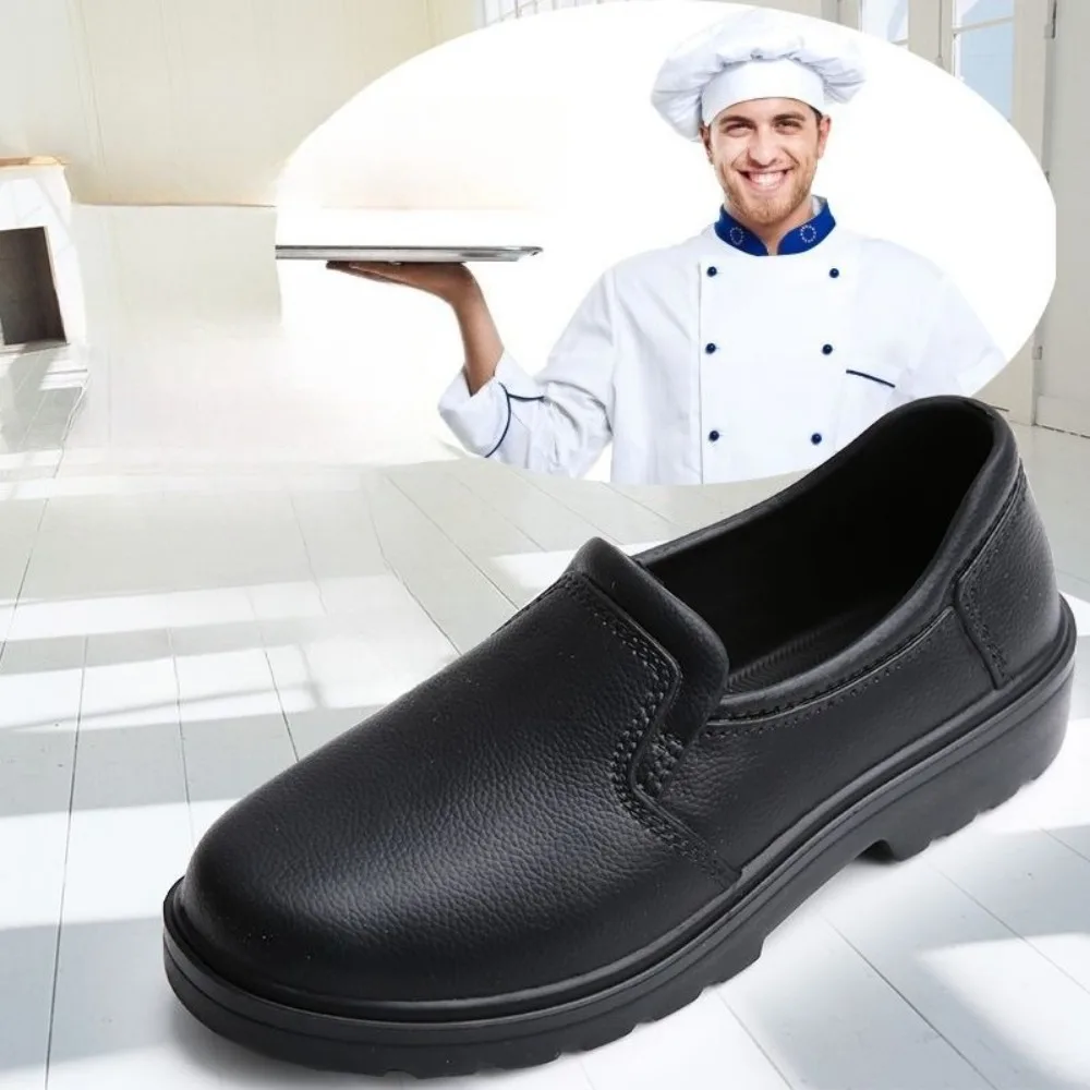 

Hospital & Chef Shoes Ultra-Light Thick-Soled Waterproof & Oil-Resistant Non-Slip Work Shoes for Restaurants & Kitchens