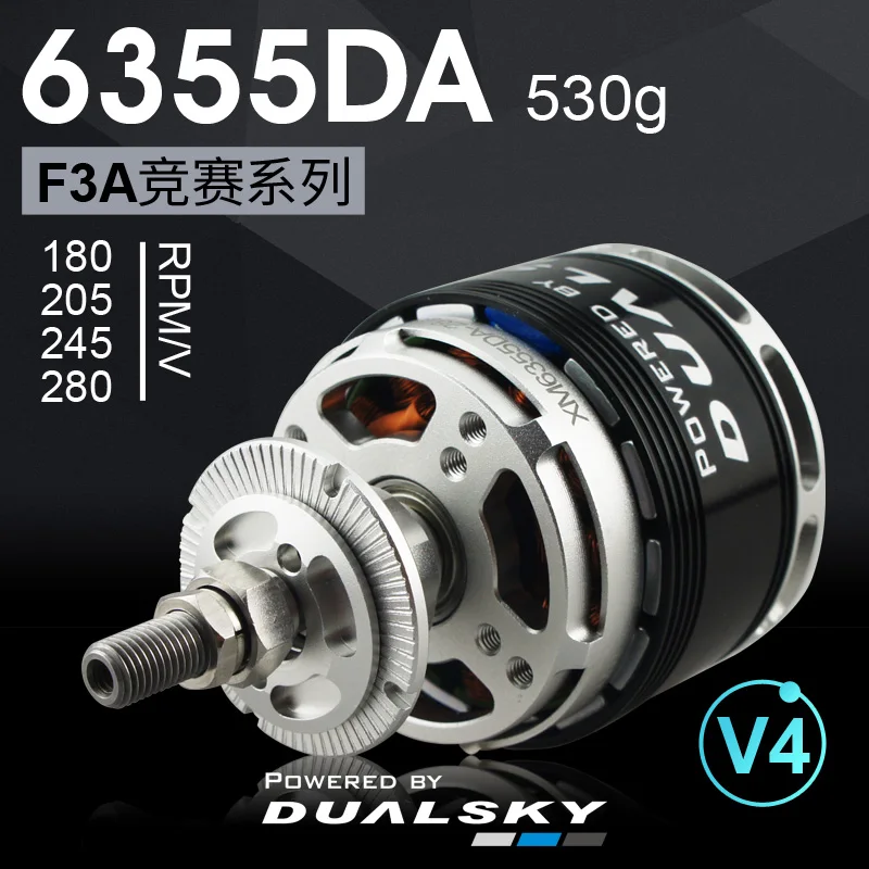 

Dualsky DA 4th Gen F3A Competition Motor, 6355DA Brushless Engine for Precision Aerobatics