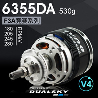 Dualsky DA 4th Gen F3A Competition Motor, 6355DA Brushless Engine for Precision Aerobatics