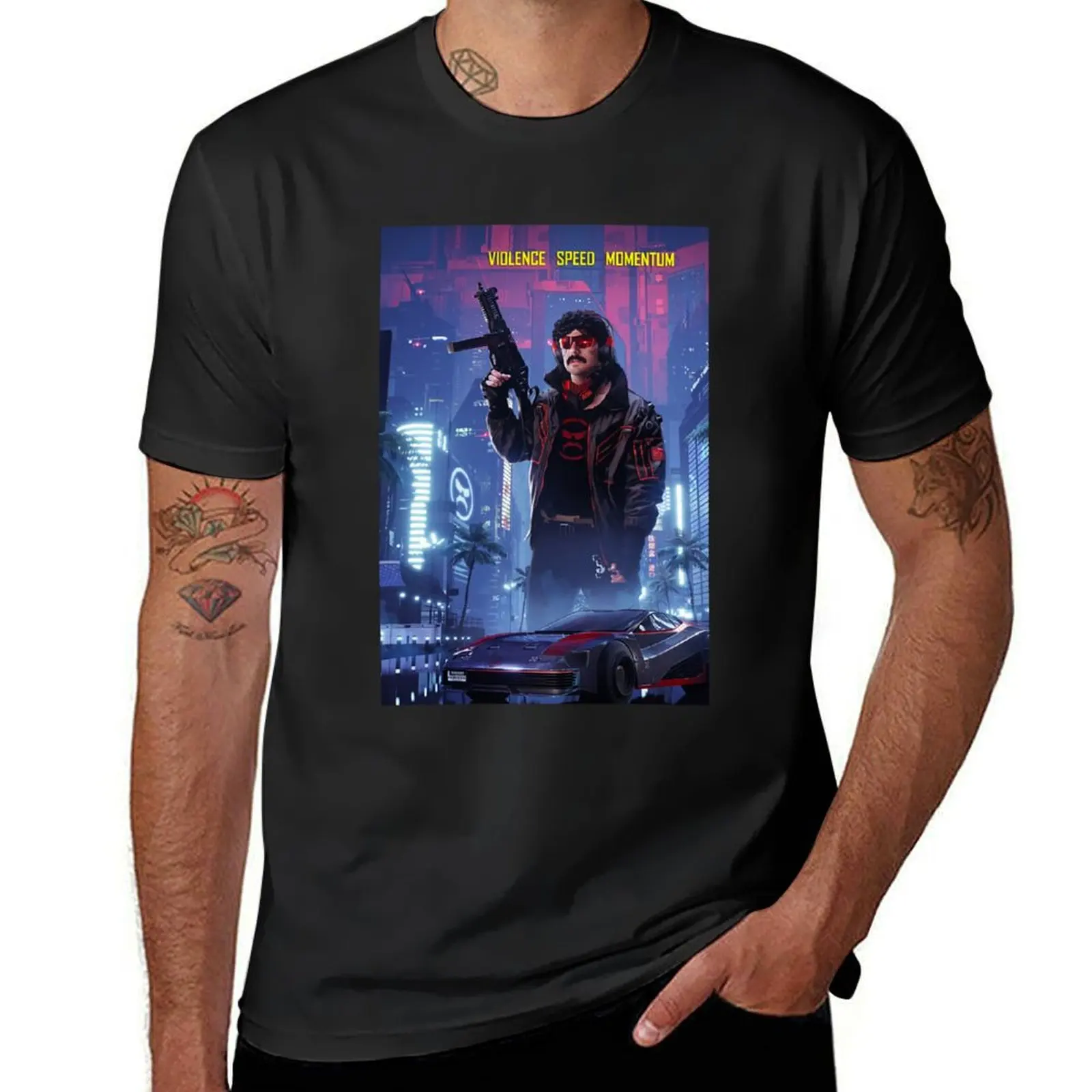 Dr Disrespect T-Shirt customs design your own anime oversizeds t shirts for men