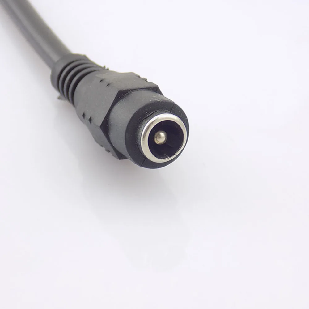 Cable divisor de alimentación de CC para cámara de seguridad CCTV, adaptador de fuente de alimentación de 12V, 2,1x5,5mm, 1 hembra a 2, 3, 4, 5, 8 macho