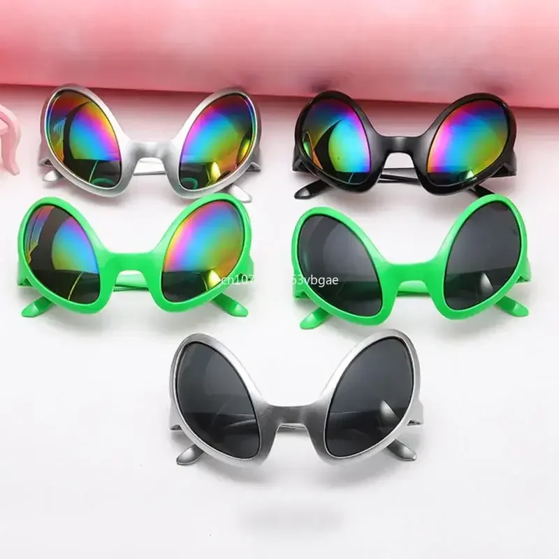 Alien Funny Glasses Rainbow Lenses Sunglasses Halloween Party Props Favors Accessories Adults Kid Party Holiday