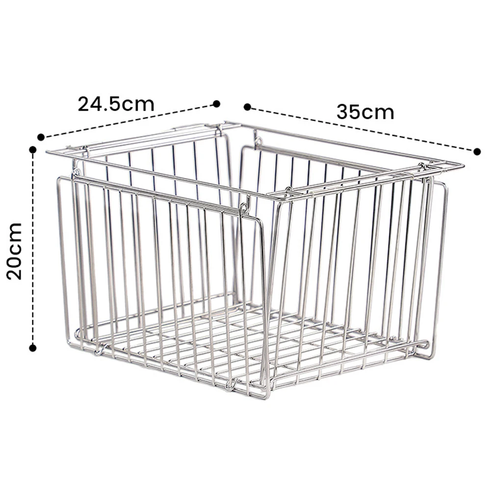 스테인리스 스틸 접이식 배수 바구니 이미지