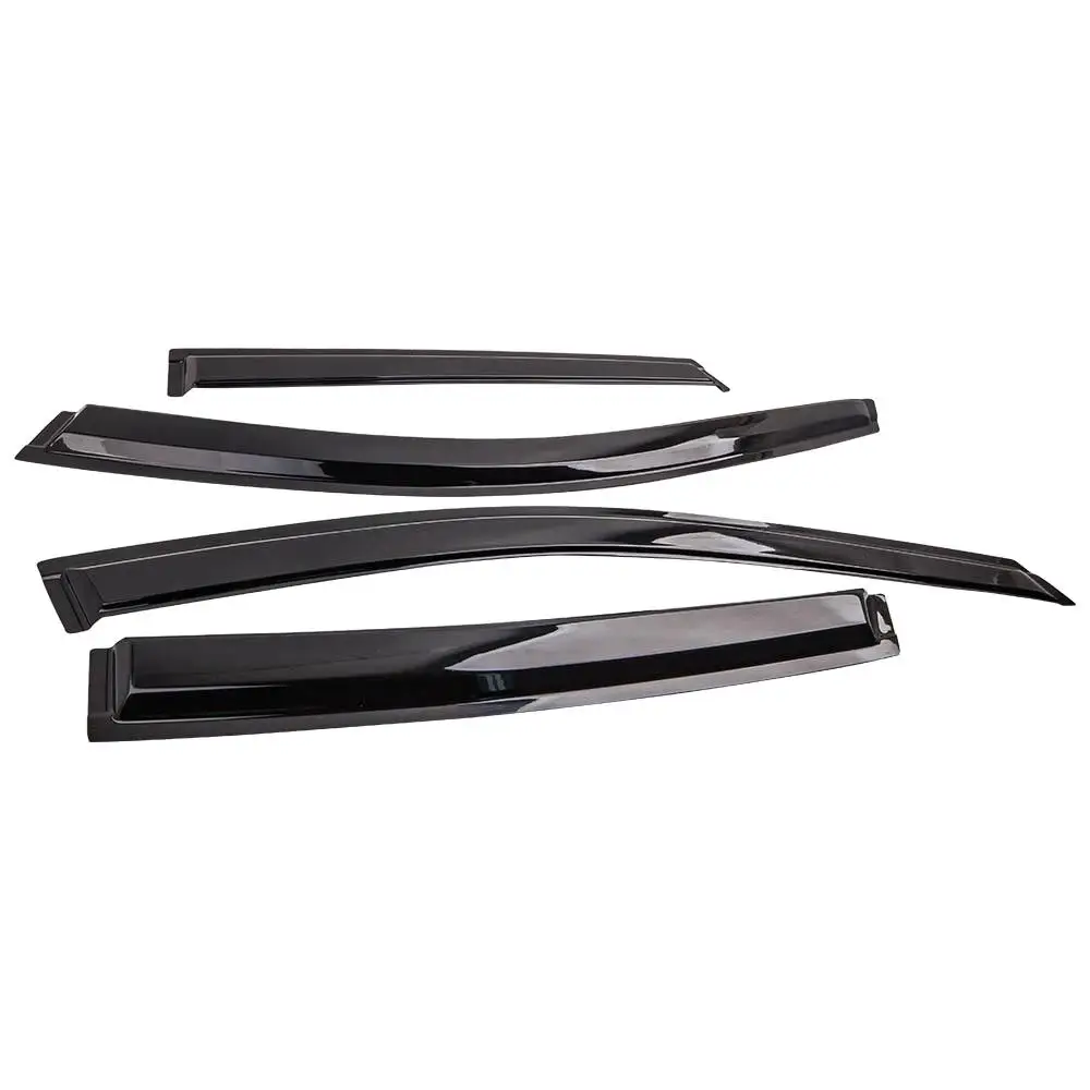 4Pcs Weathershield Window Visor Sun Rain Guard Vent Shade fit for Honda crv 2007-2011