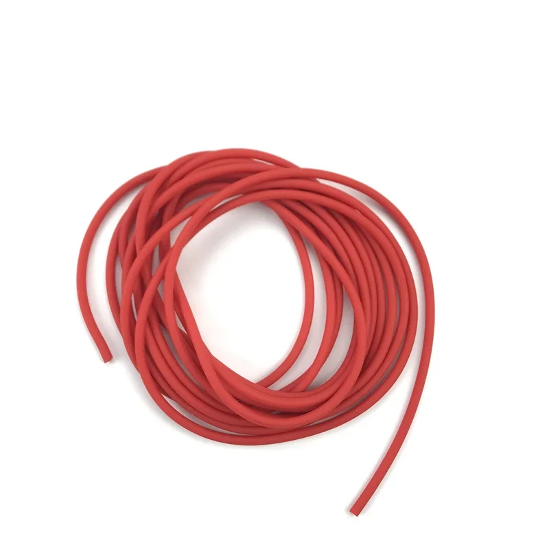 Red Latex Slingshot Rubber Tube Hunting Shooting Elastic Tubing Accessories 2X5mm