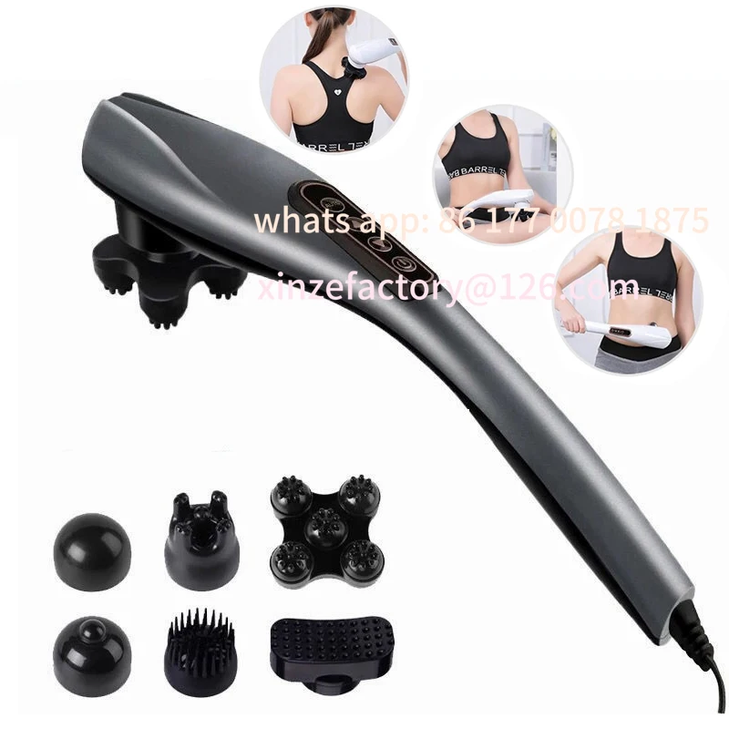 Customizable Electric Massage Stick Cervical Massager Neck Shoulder Waist Home Massage Hammer Back Multifunctional