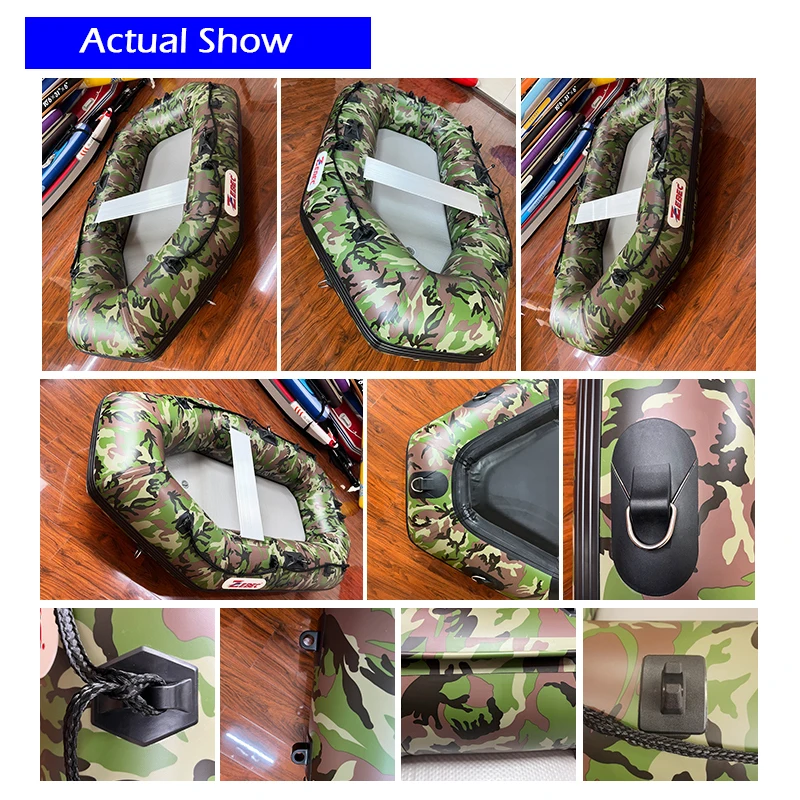 Zebec Woosung Playing Water Equipment Thickened Inflatable Assault Boat Power Rafting Boats with Engine