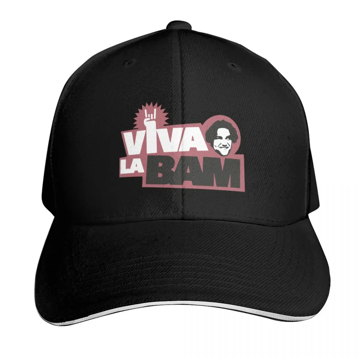 

Viva La Bam Margera Shirt Adult Medium Vintage Rare NEW Baseball Cap Luxury Brand Rugby Icon hats for men Mens Tennis Women's