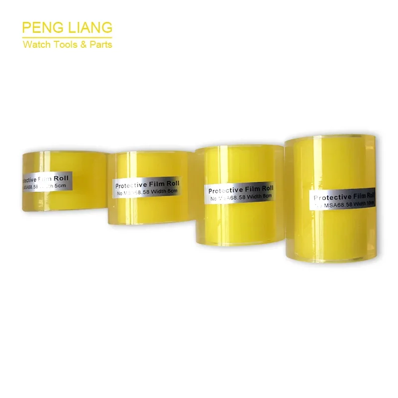 Рулон защитной пленки для часов, лента для пленки для часов, ширина 50/60/80/100 мм, защитная лента для ювелирных изделий, инструменты для часов, аксессуары для часов