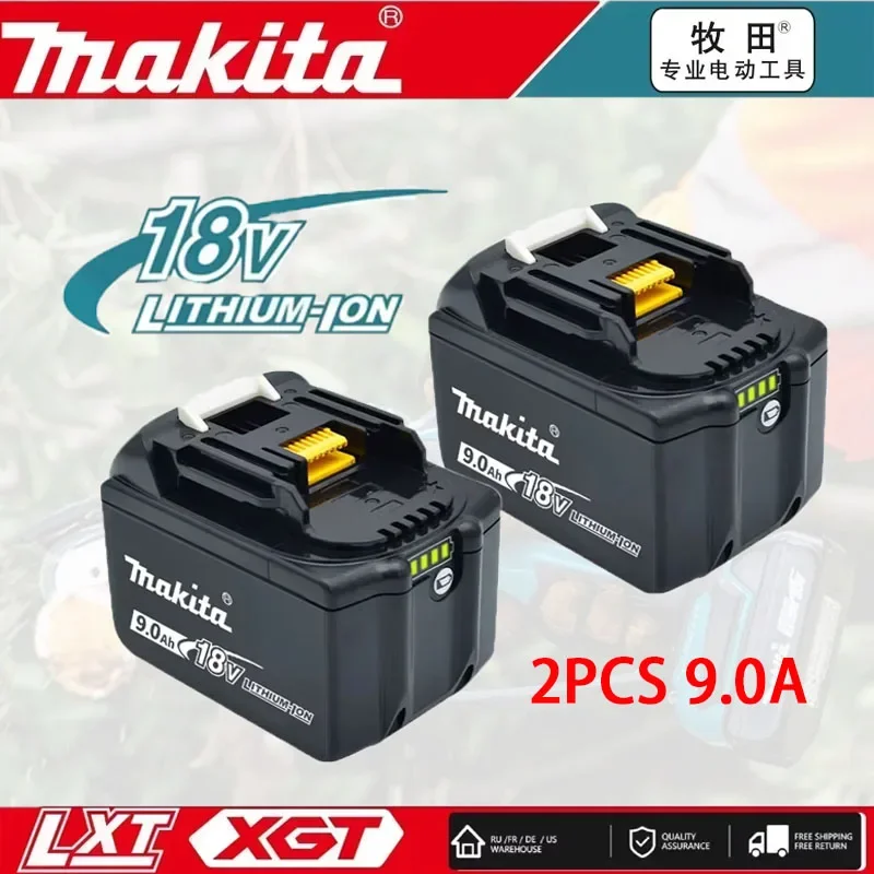 

Оригинальный аккумулятор Makita 5 Ач/6 Ач/5 Ач для Makita 18 В bl1815 bl1830 bl1840 bl1845 bl1860 bl1445 bl1460, сменный литиевый аккумулятор