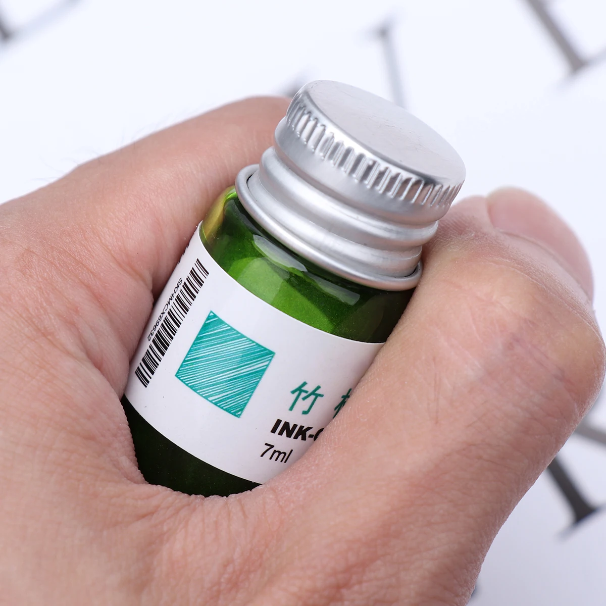 

12Pcs Gold Powder Ink Stable Color No Fade Various Paper Perfect Writing Art Painting Graffiti Daily Hand Account Records