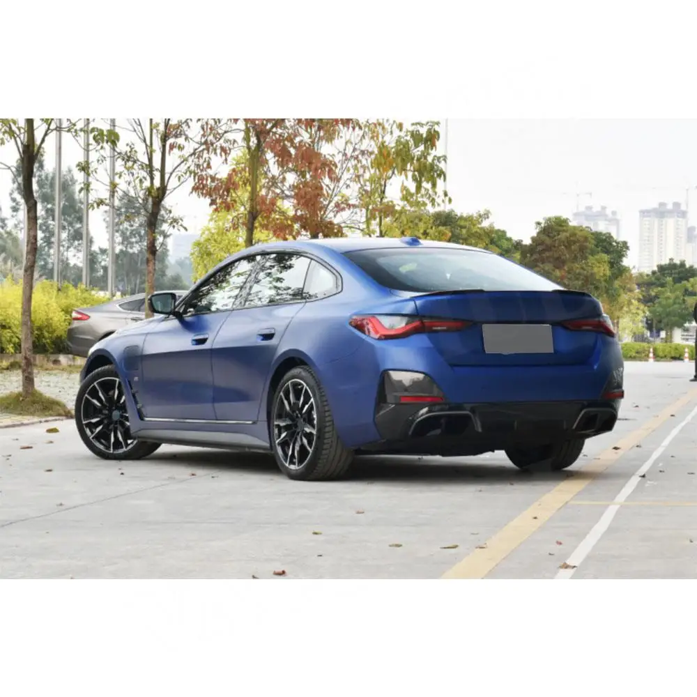 

Диффузор заднего бампера VACOMUL, боковые сплиттеры, канарды для BMW 4 серии I4 Electric Sedan M50 eDrive40, тюнинг 2021+, 3 шт./компл.