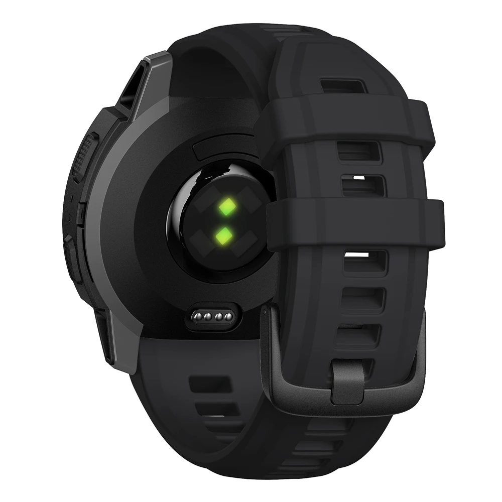 20 22 مللي متر سوار معصم من السيليكون حزام ل Garmin غريزة 2 الذكية Wach حزام استبدال سوار ل Garmin غريزة 2 S الساعات