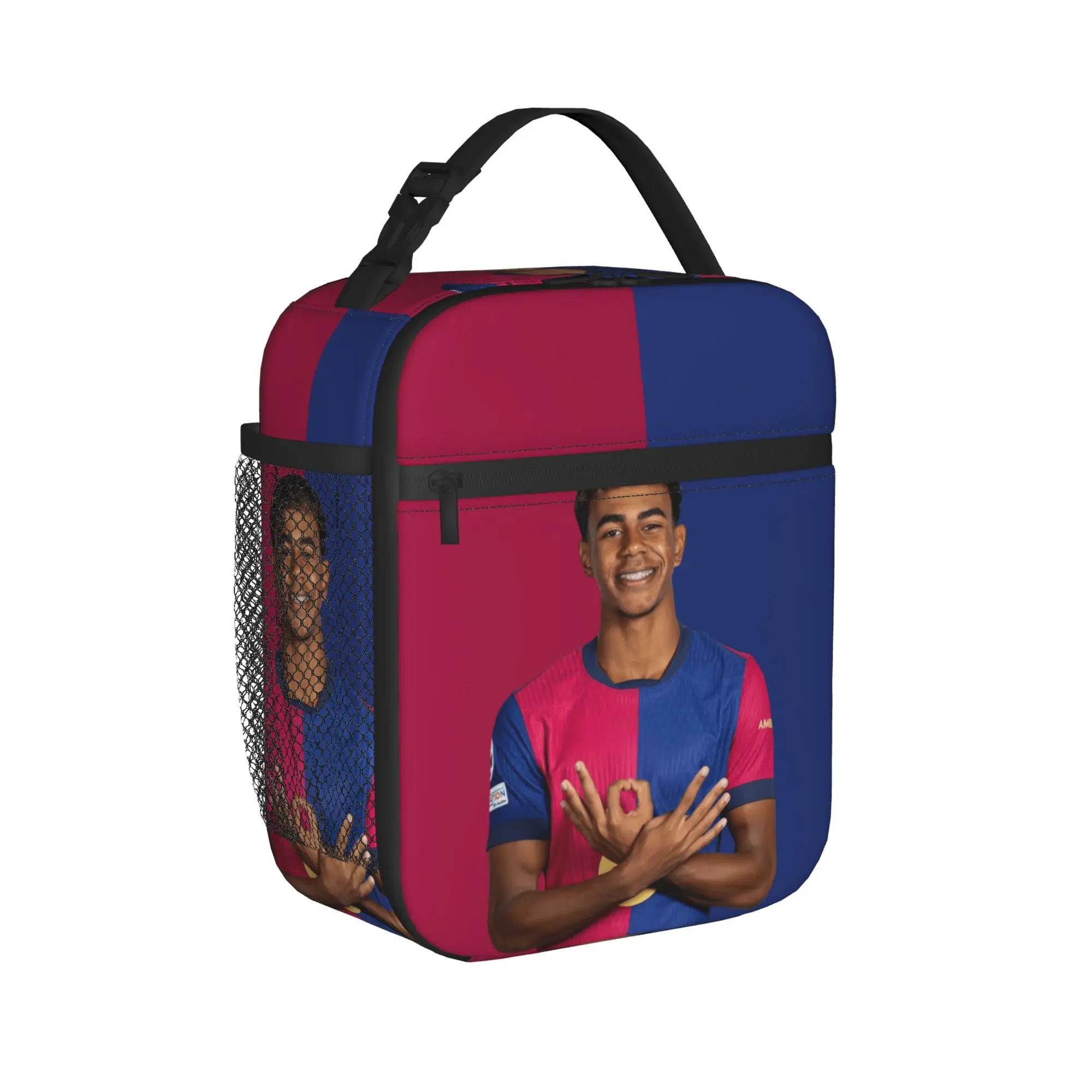 Lamine Y-Yamal Football Soccer Thermal Insulated Lunch Bag for Work  Portable Food Container Bags Cooler Thermal Lunch Boxes