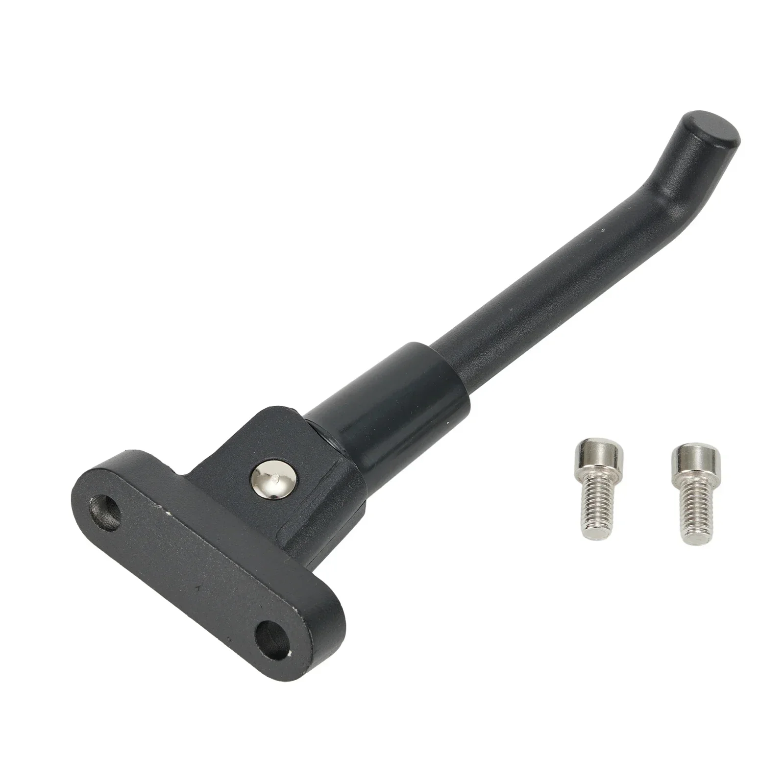 Support de pied durable pour scooter électrique, support de stationnement en métal, noir et blanc, tout neuf, 80g