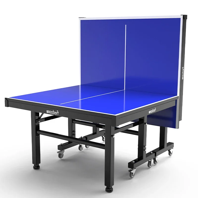 16MM with wheels portable professional  indoor folding table tennis table