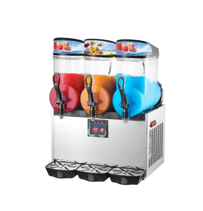 

Higher Quality Slushie Machine Frozen Drink Drink Machine Commercial Three Slot Smoothie Machine