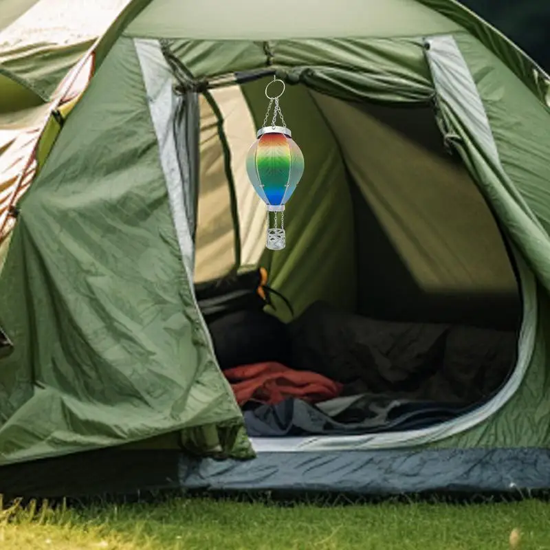 Napelemes lanterns napelemes hotsale Szellőztet Hőlégballon Lámpavas Vibráló Láng Világítás Rablánc Horgolótű Akasztás Vízhatlan esőköpény napelemes lanterns számára Vitorlarúd Sétaudvar