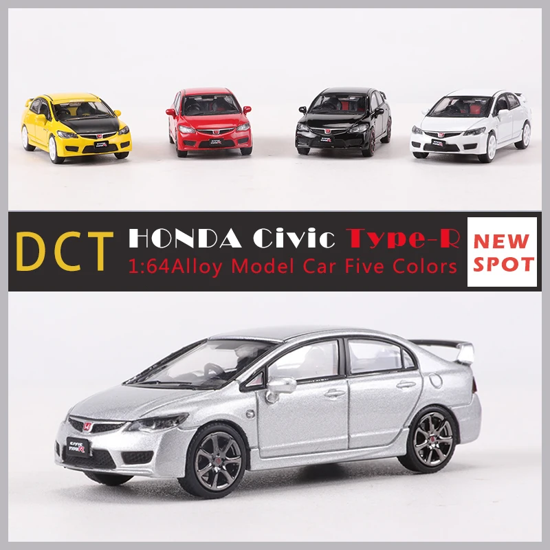 DCT 1:64  Civic Type-R Sedan(FD2) Alloy Model Car