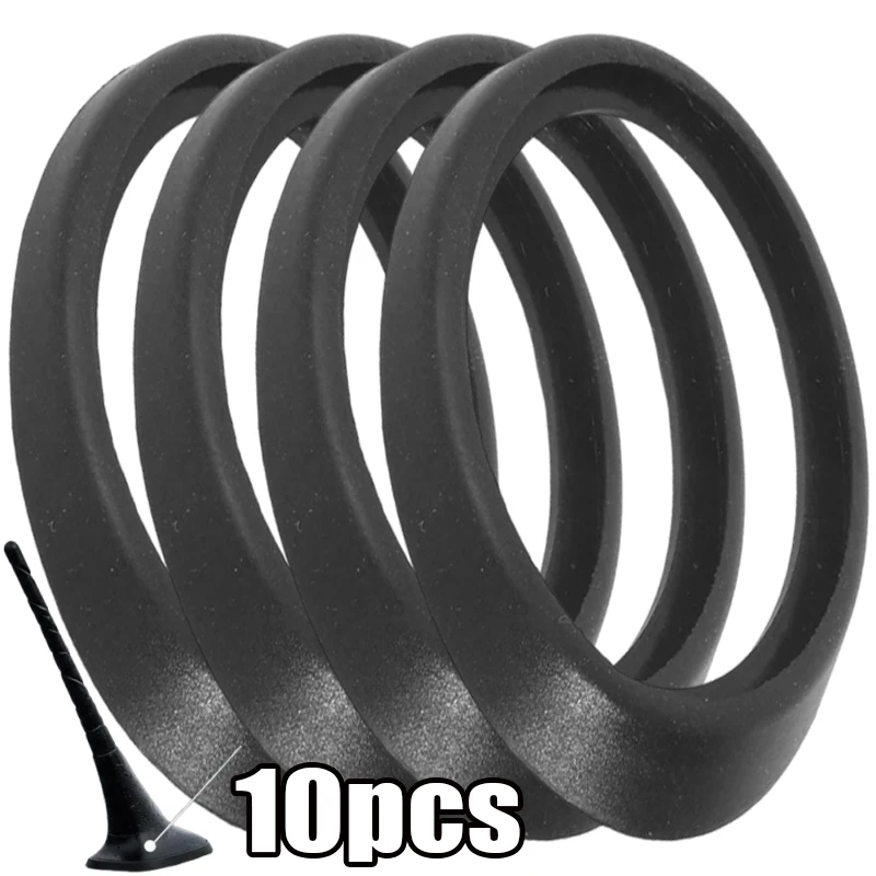 Black Rubber Roof Antenna Base Sealing Gaskets Suitable for Volkswagen Golf MK4 MK5 MK6 Antenna Base Sealing Gaskets 1/2pcs
