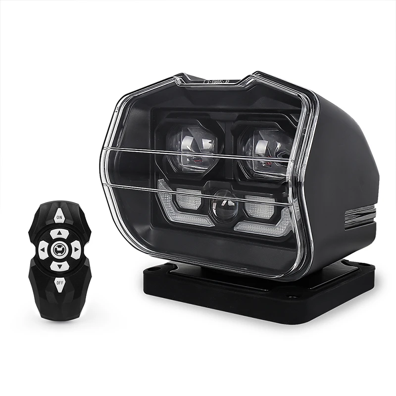 2026 sell Auto Lighting with Remote Control Led   Lights Projector Marine Search Lights