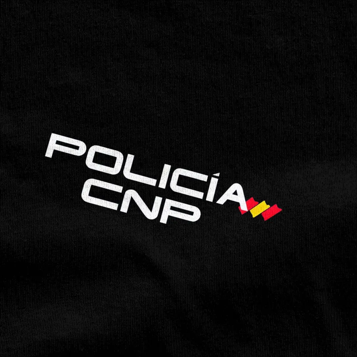 Couple T-Shirt Policia Cnp T Shirts Harajuku Spain Summer Tees Awesome Custom Logo 100 Cotton Clothing Plus Size 5XL