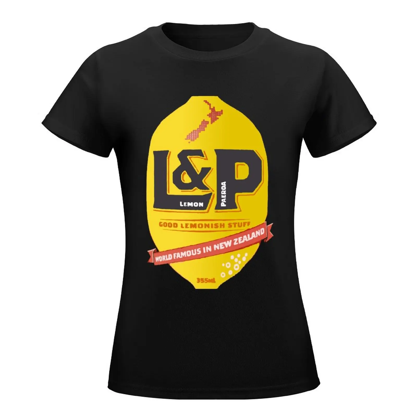 Lemon And Paeroa New Zealand Drink design T-Shirt summer clothes vintage sports fans graphics fashion woman blouse 2024