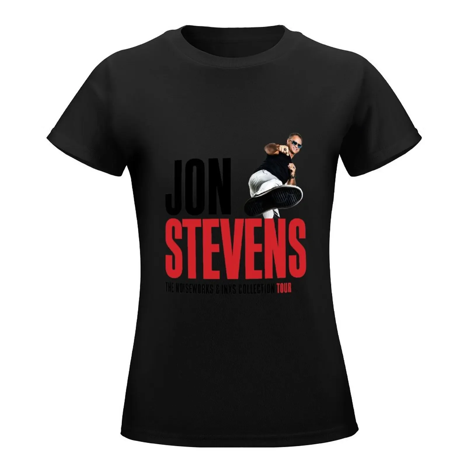 JON STEVENS | THE NOISEWORKS & INXS COLLECTION TOUR 2021 POWER T-Shirt lady clothes tees t-shirt dress for Women plus size