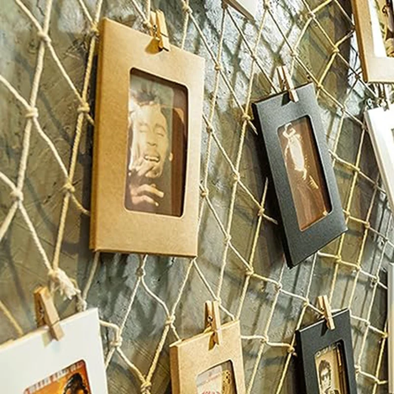 Mediterranean Fishnet Photo Wall Rope Wall Hanging Wall Backdrop Photo Wall Decor Party Fishnet Decoration Easy To Use