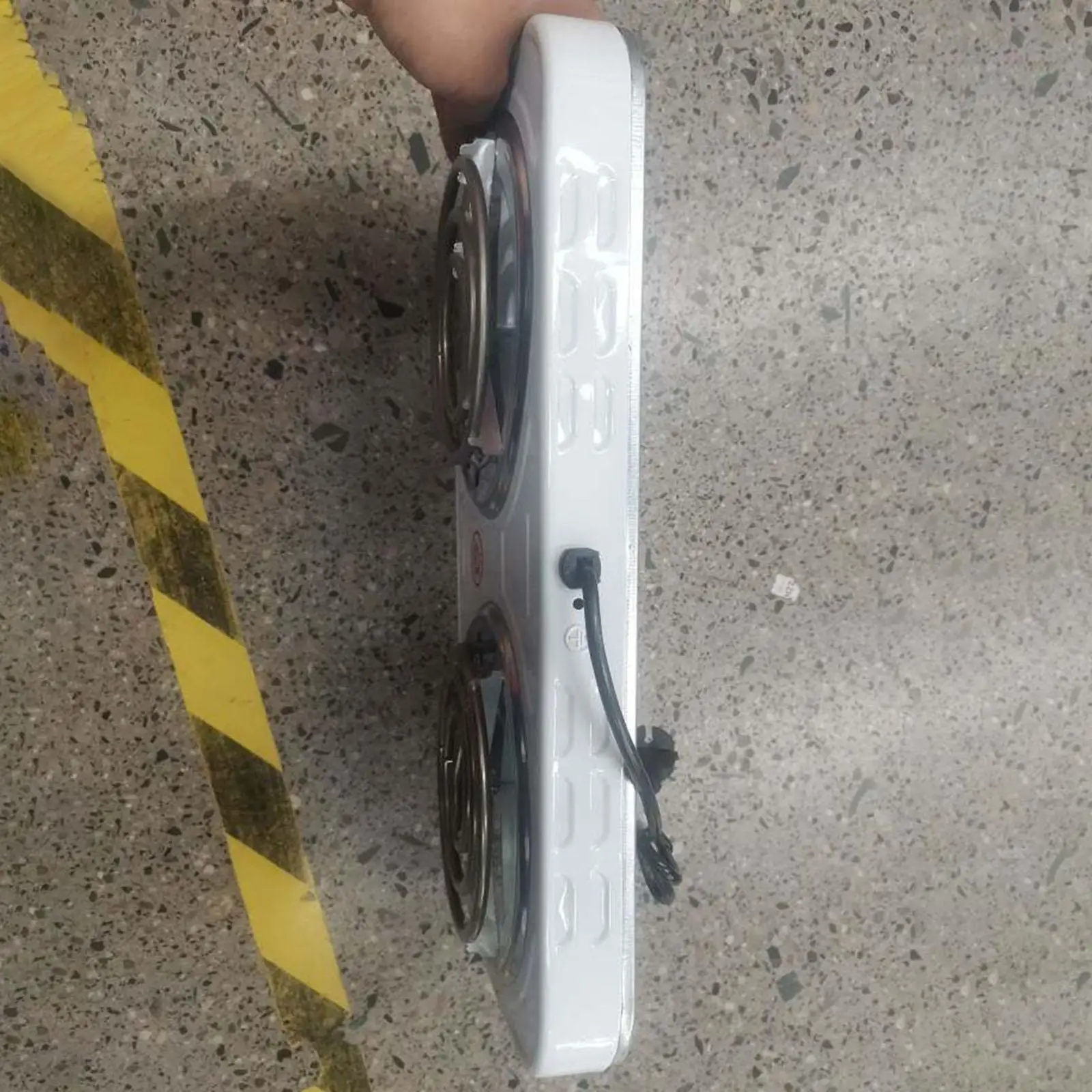 

Электрическая настольная двухконфорочная плита с витыми спиралями, легко чистится, практичная, 2 витые конфорки, 1500 Вт, регулируемая температура