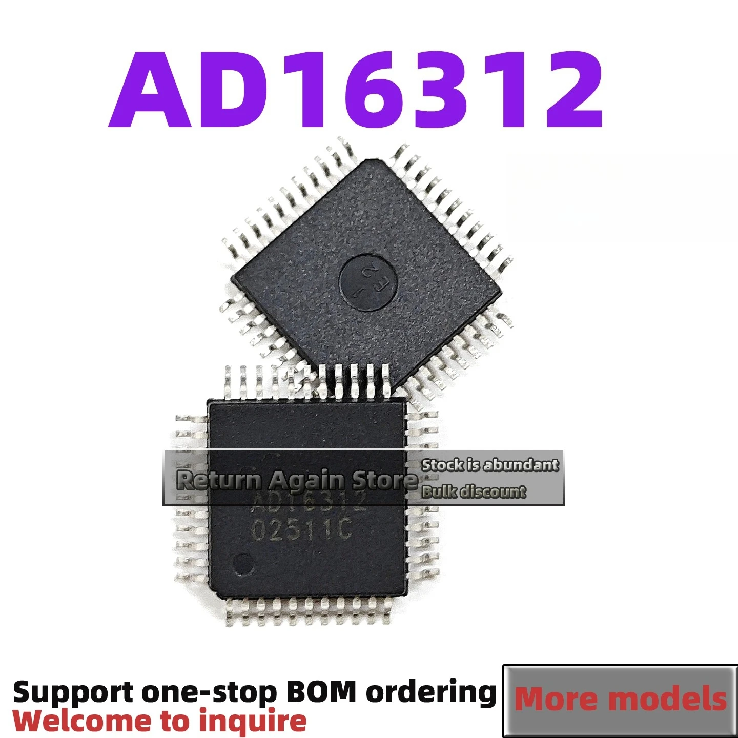 5pcs/per pack new original AD16312 QFP44