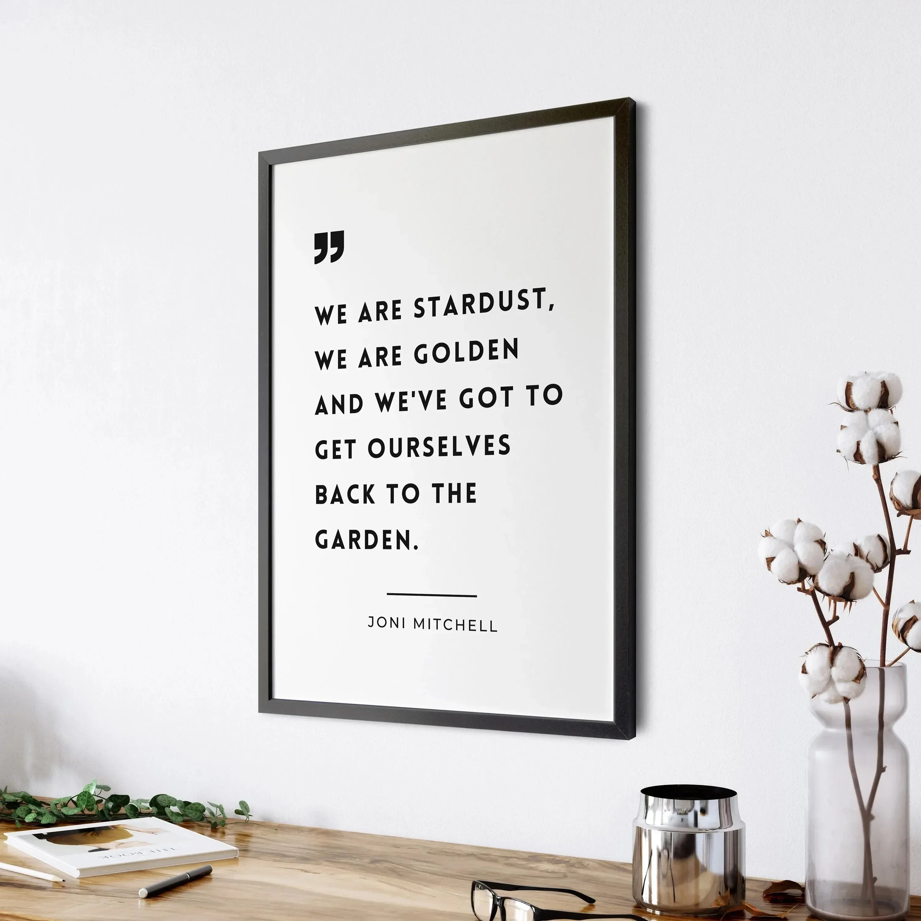 المغني الكندي جوني ميتشل الجمالية قماش اللوحة الملصقات والمطبوعات جدار صورة فنية لتزيين غرفة المعيشة