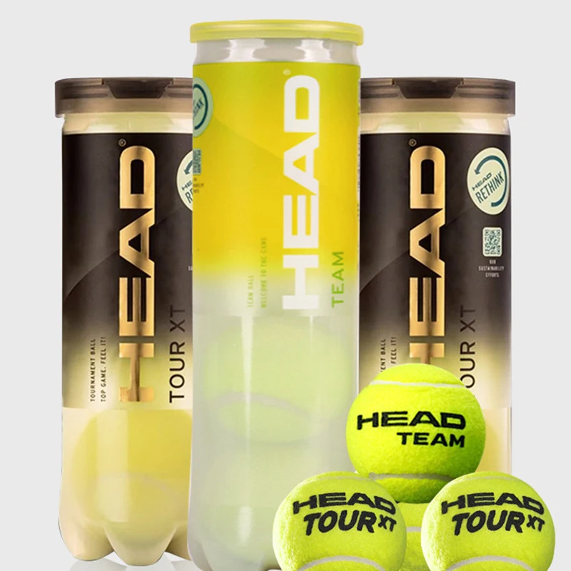 Profession elle Kopf Tennisbälle Wettkampf training Tennisbälle hoher elastischer Widerstand Kopf Tour Tennisball 4 Stück für 1 Tank