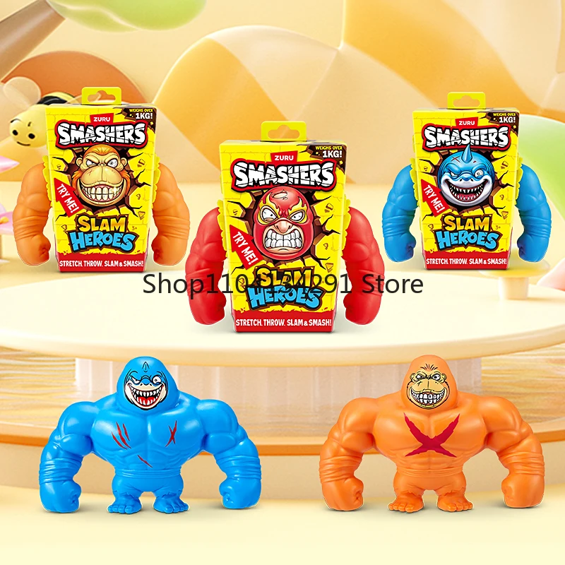 

Оригинальная игрушка ZURU Blast Boy Destruction King, офисная игрушка для снятия стресса, расслабляющая деформируемая резиновая надувная игрушка