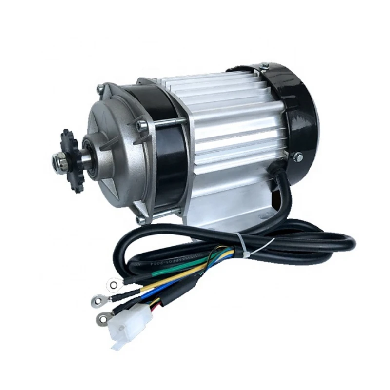 48 volt 60V800W1000W electric three-wheel battery car DC deceleration brushless central chain motor