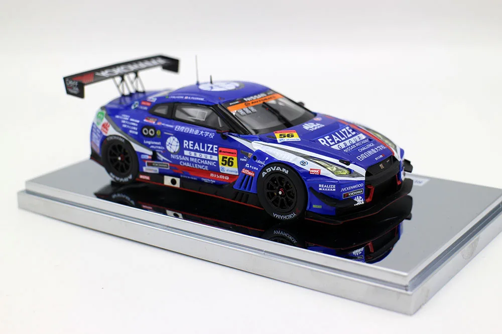 Ebbro 1/43 Scale 2020 56 Series Champion Realize Group GT-R Super GT GT300 Diecast Alloy Toys Racing car model for collection