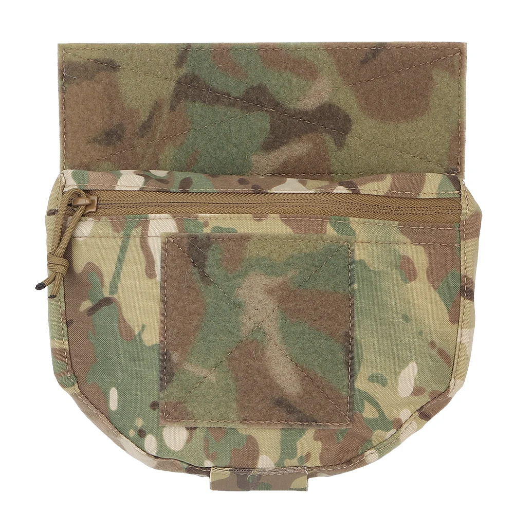 Kamizelka taktyczna Chest Rig Drop Pouch FC JPC CPC LBT D3CR MK3 V5 KZ K19 Airsoft Plate Carrier Front Panel Abdominal Storage Bag