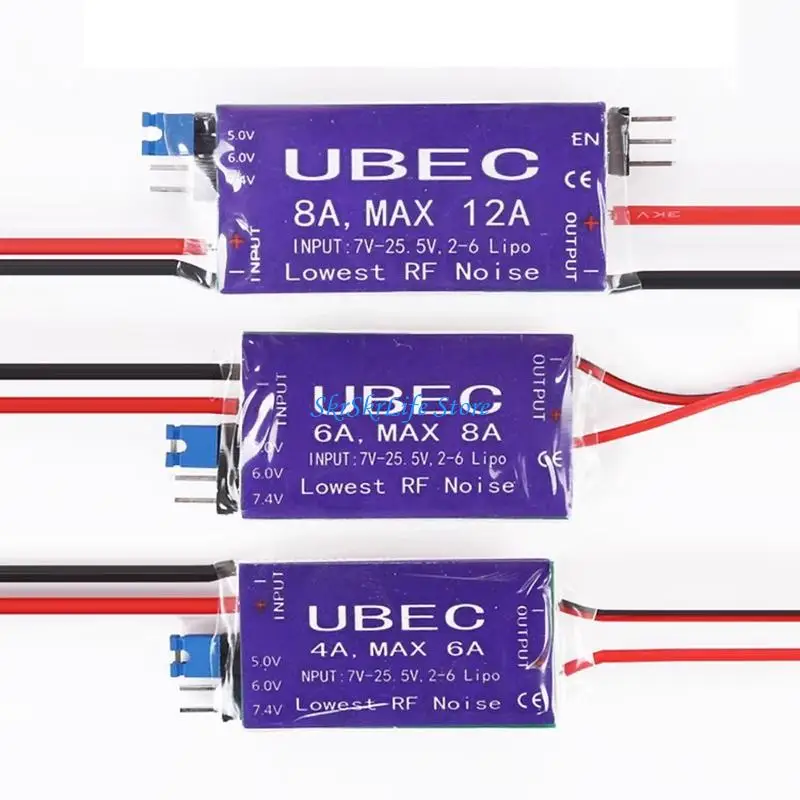 E65E UBEC Power Module for Aircraft Electronics with 2-6S Battery Input